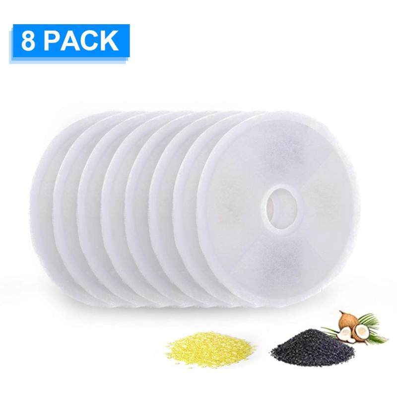 Đài Phun Nước Cho Mèo Phụ Tùng Thay Thế Bộ Lọc Bộ Lọc Cho Pet Catit Đài Phun Nước Vườn Hoa GEX Đài Phun Nước Cho Mèo 8PCS