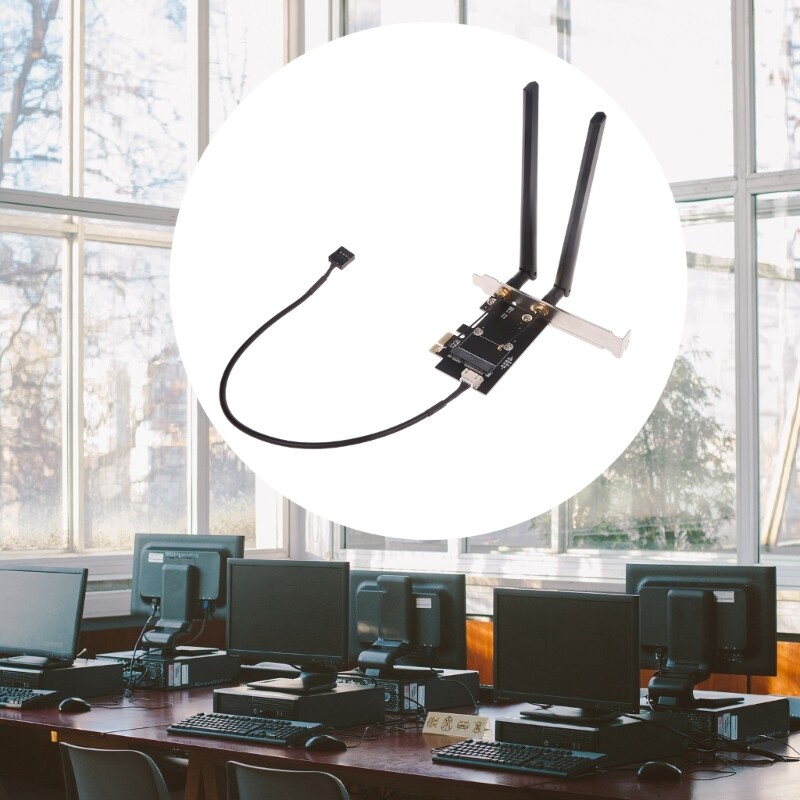 【New Arrive】 Mini PCI-Express to PCIE X1 for Mini PCI-E Wifi  Adapter Desktop Converter