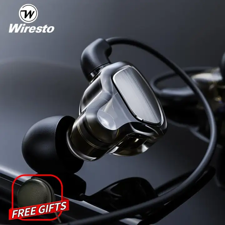wiresto in ear headphones