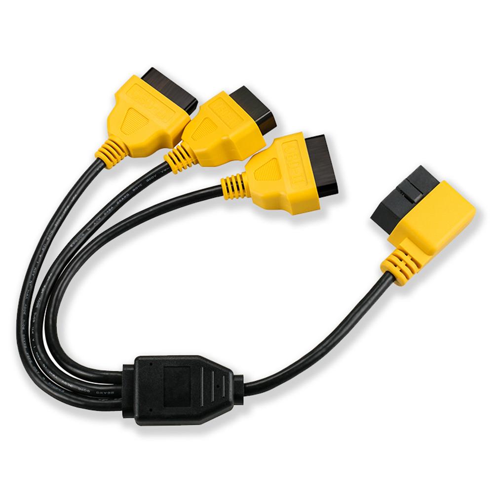 AUTOOL Cáp Chia Chữ Y OBD2 Bộ Chuyển Đổi 50Cm 1 Sang 3 Dây Nối Dài
