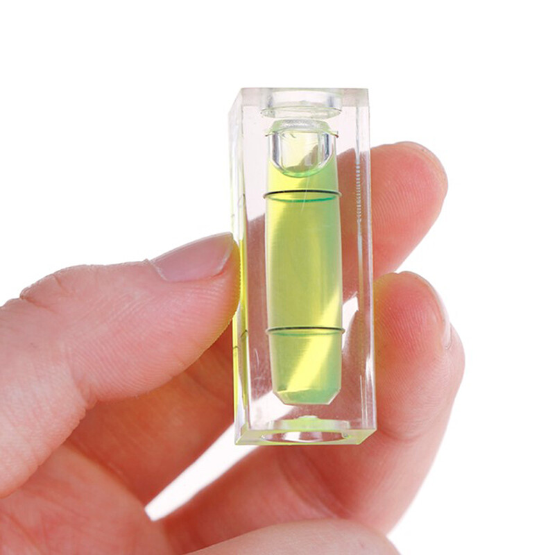 Sanba New Household Mini Square High Precision Green Round Bullseye Range Bubble