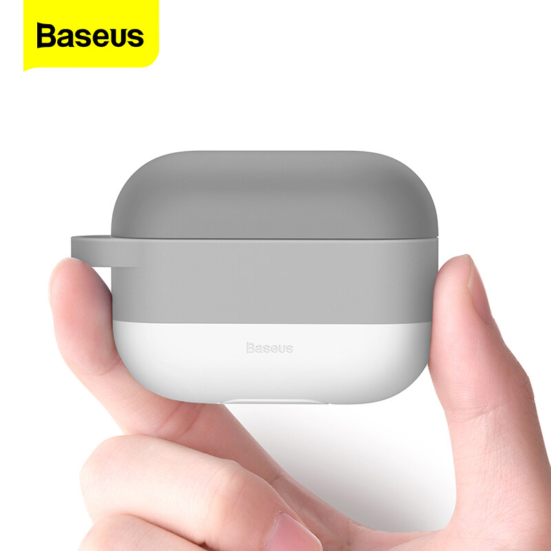 Baseus Vỏ Sang Trọng Cho Airpods Pro Airpodspro Vỏ Bảo Vệ Bằng Silicon Nhiều Màu