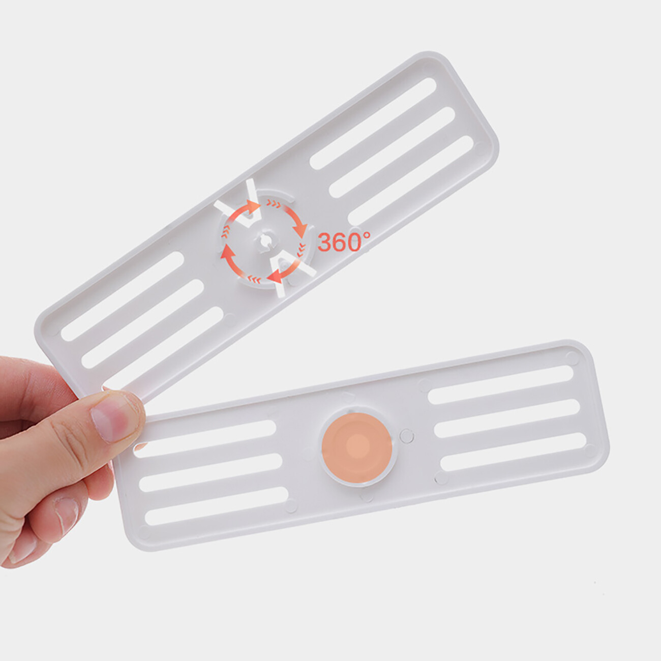 CNMF 360° Rotatable Power Strip Hook Power Plug Hanger Wall Mounted Socket Glue Sticker Hook