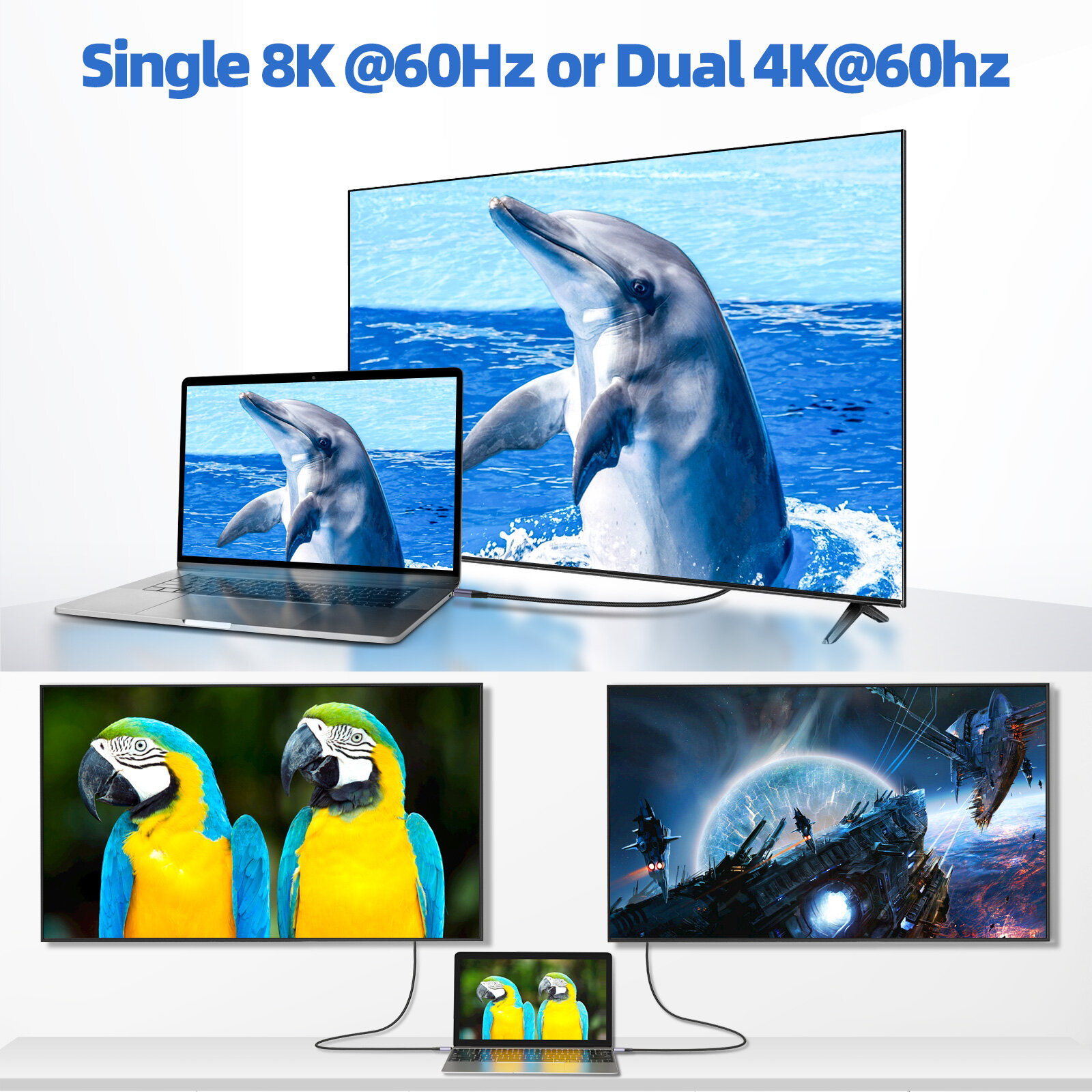 FONKEN USB4.0 20Gbps Cáp Dữ Liệu USB C Để Loại C Thunderbolt 3 8K @ 60Hz Cáp Dữ Liệu PD 100W 5A Nhanh Sạc Cáp Cho Điện Thoại Di Động Máy Tính Bảng