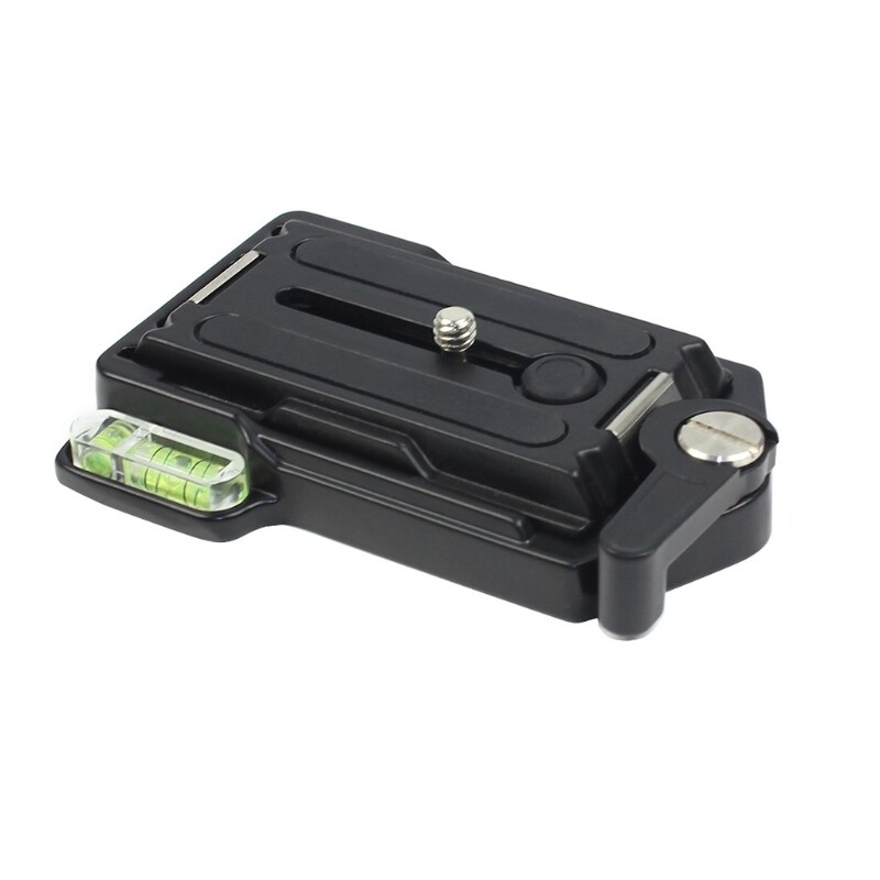 Aluminum Alloy QRA-635L Quick Release Plate Clamp Adapter Sliding Mount Plate for Tripod Monopod Ball Head DSLR Camera