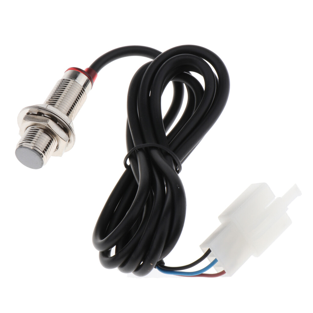 WDCOOL 12V Motorcycle Speedometer Cable Sensor Case Digital Odometer 85cm