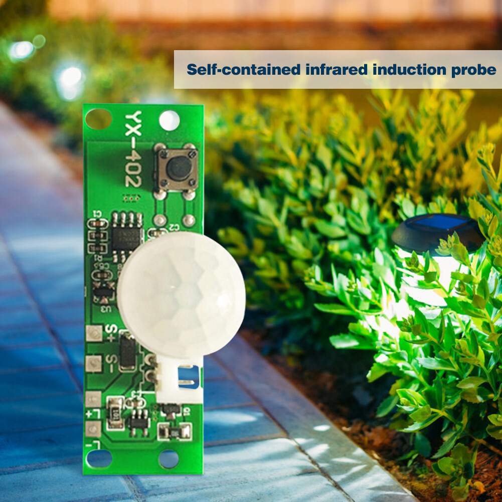 3.7V Solar Lamp Circuit Board Control Sensor Module Infrared Panel Controller Accessory