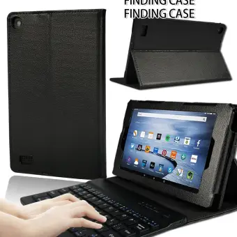 Drop Resistance Anti Dust Keyboard Case For Amazon Fire 7 Fire Hd 8 Fire Hd 10 Foldable Tablets Case Keyboard Tablet Accessories Lazada Ph