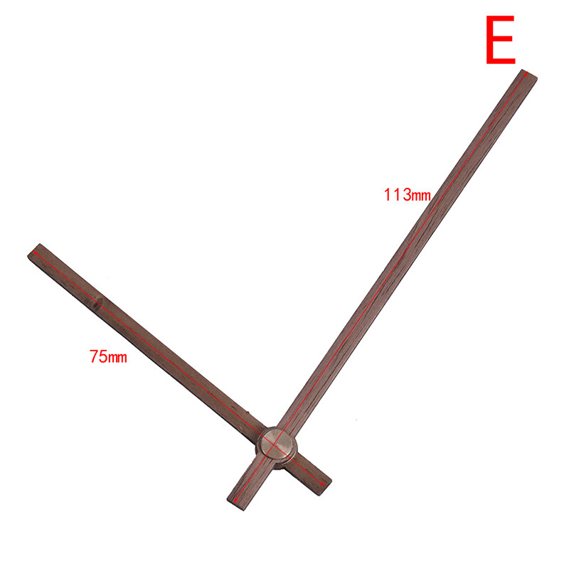 Civilian Blowing Wooden Pointers DIY Wall Clock Hands 12 inch Clock