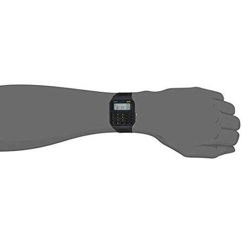 Casio Orologio Con Calcolatrice CA-53W-1Z - Vintage Unisex Nero - Resistente All'Acqua