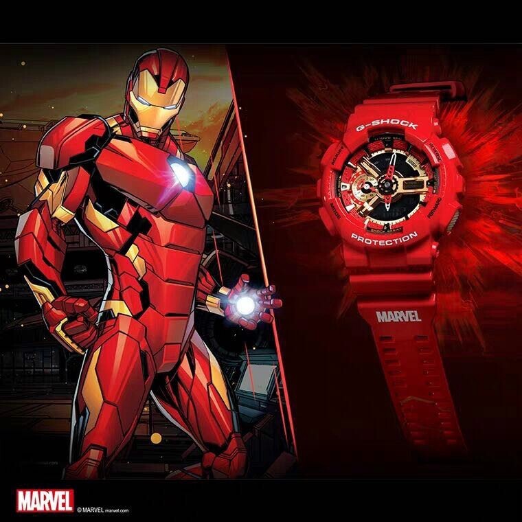 g shock watch iron man