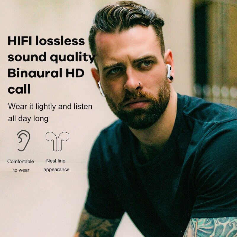 Pro 6 Tai Nghe Gắn Tai Không Dây Tai Nghe Không Dây Bluetooth Có Mic Và Âm Thanh Nổi HD Call For Sports, Apple iPhone, Xiaomi, Huawei