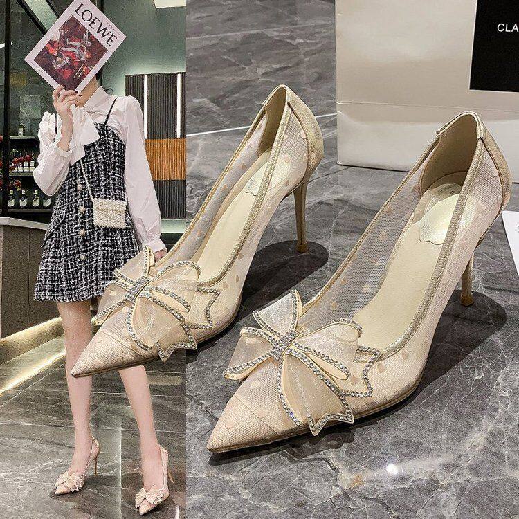 Giày Nữ Cao Gót Giày Dự Tiệc Giày Cưới