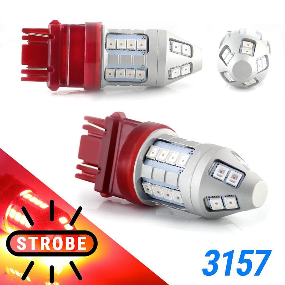หลอดไฟ Led 3157จำนวน1คู่ไฟกระพริบท้ายไฟเบรกจอดรถหลอดไฟสว่างมากการใช้ ...