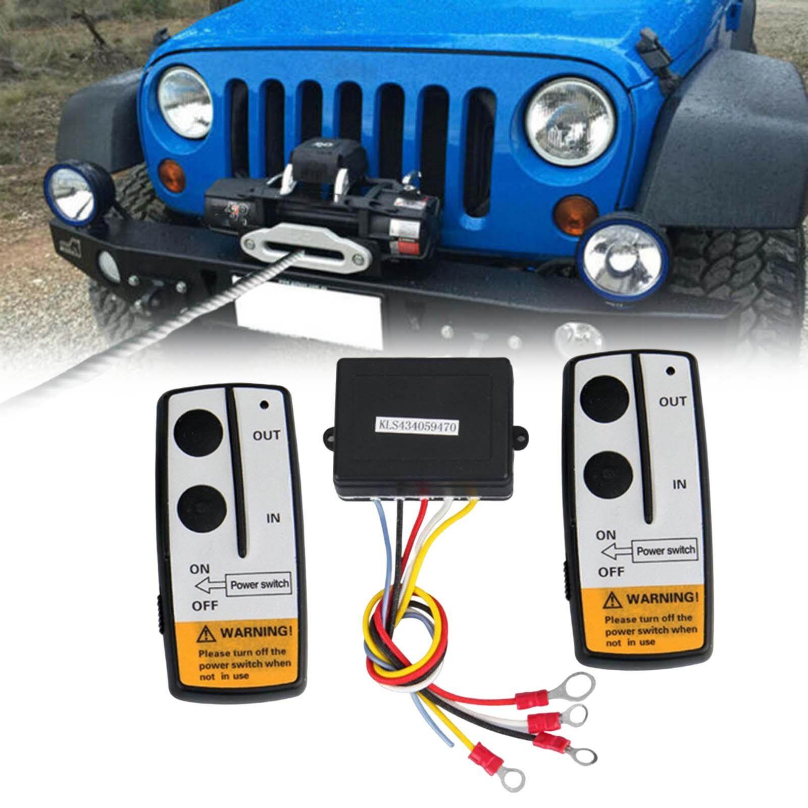 Ccgood 12V tời không dây Bộ điều khiển từ xa điều khiển chơi game điện thoại cho ATV