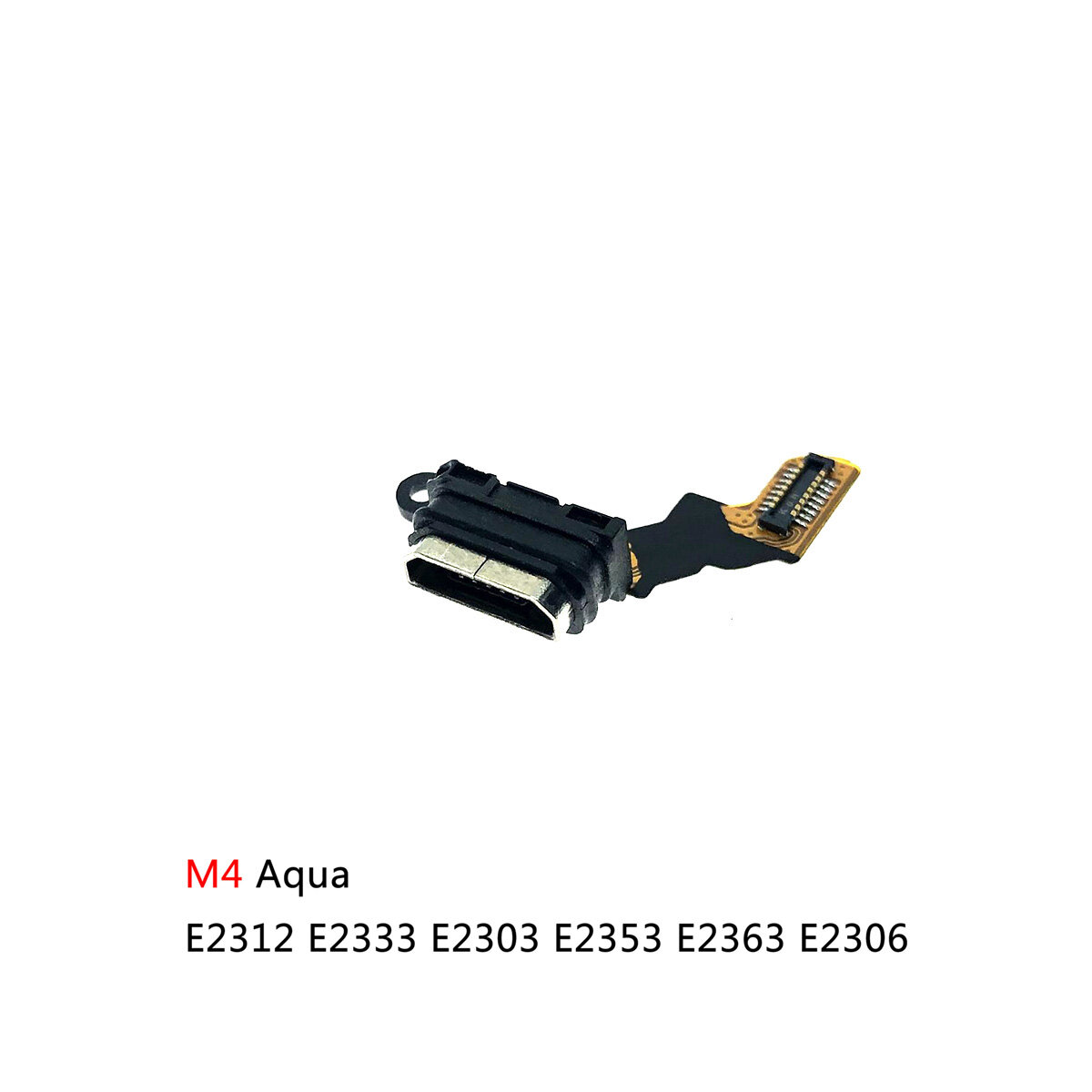 Sạc USB Chân dock sạc điện thoại Flex cáp cho Sony Máy Tính Bảng Xperia M4 E2312 E2333 E2303 E2353 M5 E5603 E5606 E5653 cổng linh kiện sửa chữa