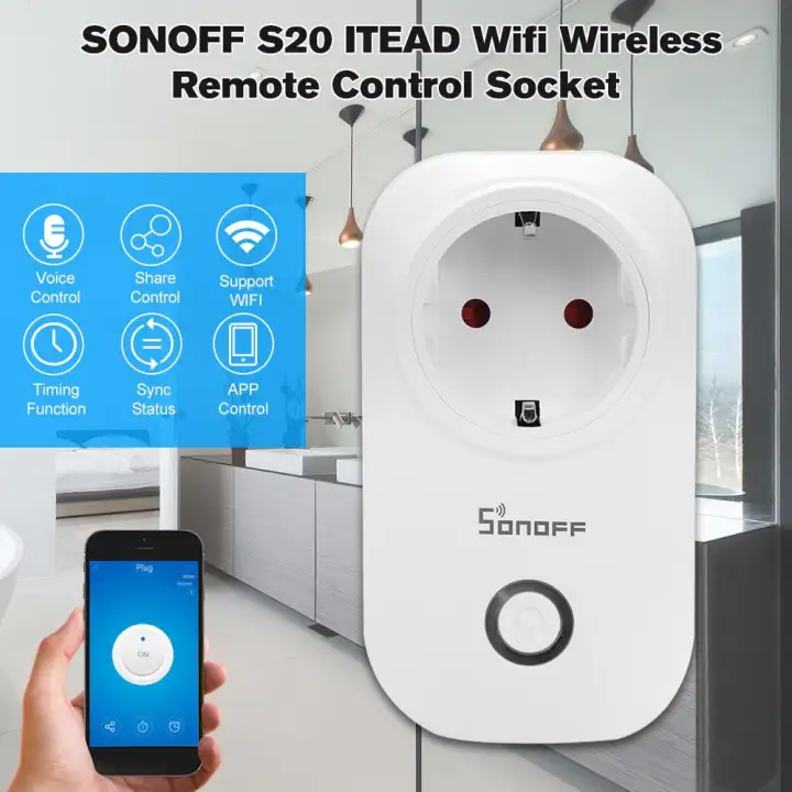 sonoff s20 google home