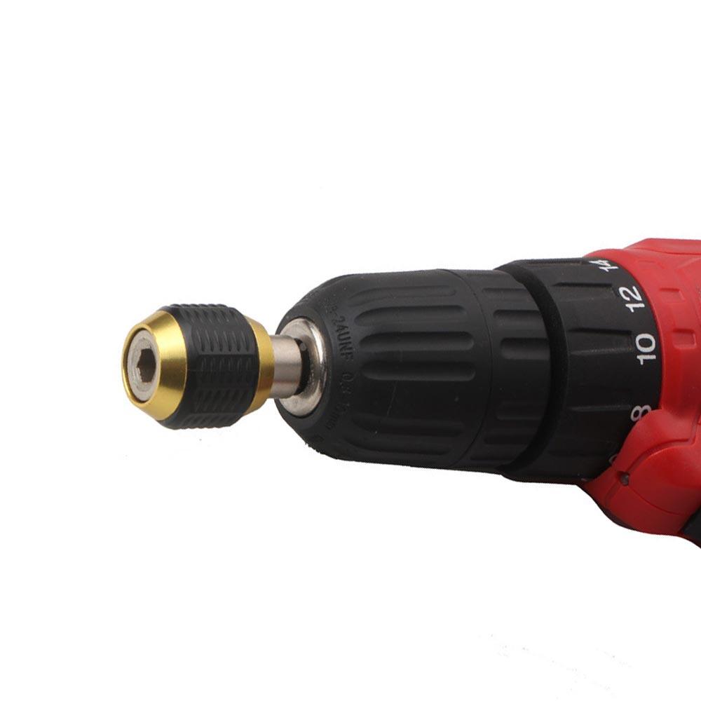 VOKTTA Dụng Cụ Chuyển Đổi Mâm Cặp Khoan Không Chìa 50/150Mm Chuôi Lục Giác 1/4 Inch Bộ Chuyển Đổi Chuyển Đổi Nhanh Cho Xây Dựng Nền Tảng/Khung Gỗ V. V.
