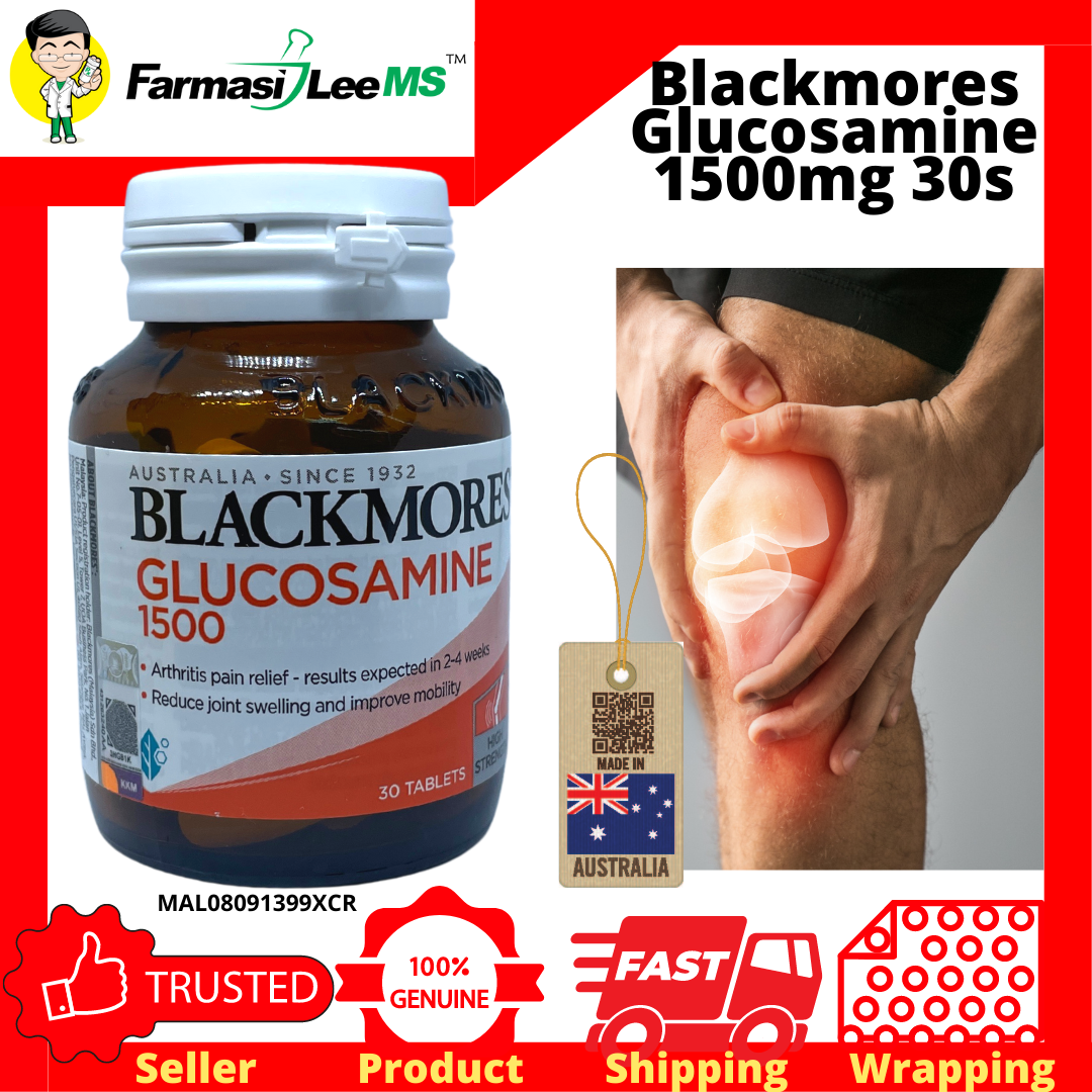 Blackmores Glucosamine 1500mg 30s (Exp 02/2024) Lazada