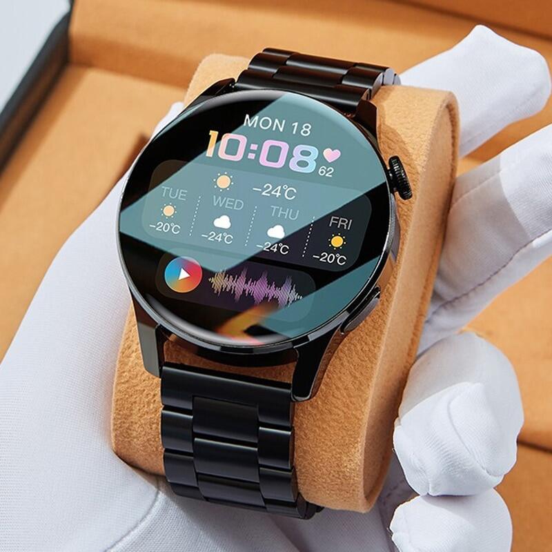 for Phone Xiaomi Huawei Android ECG Smart Watch Men Android 2022 Bluetooth Call Smartwatch Blood