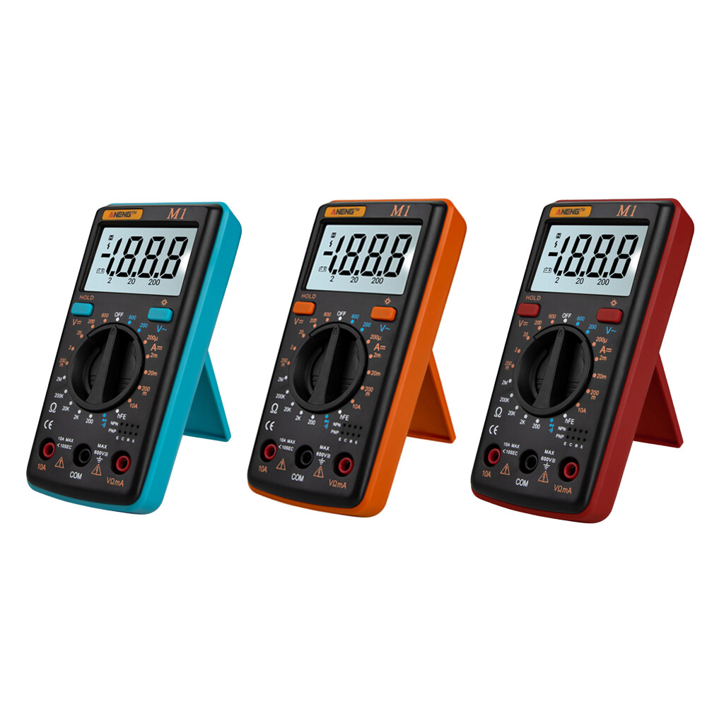 Blesiya M1 Digital Multimeter tester Auto AC/DC Ammeter Voltmeter Ohm