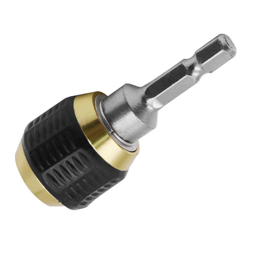 Hexagonal Handle Big End Pop-Up Quick Release Self-Locking Extension Rod Electric Drill Driver Lengthening Quick Change Over Bit Extension Rod