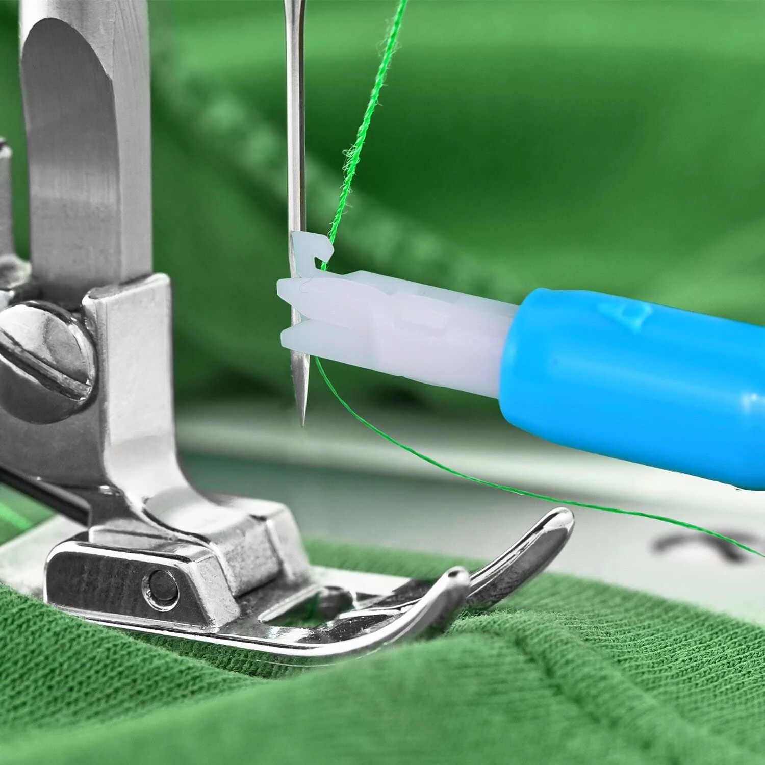 Thiết Bị Ren Tự Động Máy May Gia Đình Bộ Đổi Dây Dẫn Kim Giữ May Nhanh Dụng Cụ May Mặc Chắc Chắn