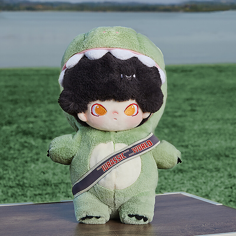 POP MART Dimoo Jurassic World Series-Búp Bê Cotton