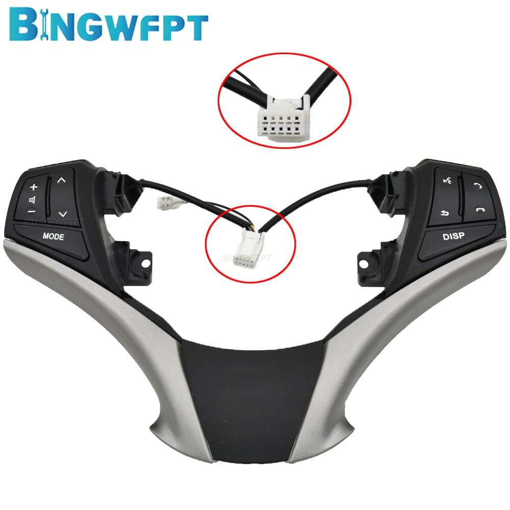 Bingwfpt cho TOYOTA YARIS VIOS 2013-2020 đa chức năng bánh lái kết hợp công tắc điều khiển