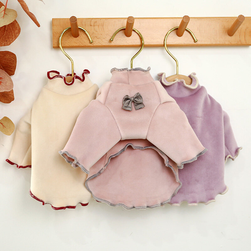 【Giảm Giá 50% 】 Quà Tặng Năm Mới Quần Áo Cho Chó Nhiều Hơn Chó Nhỏ Gấu Teddy Chỉ Huy, Mùa Thu Đông Ấm Áp Công Chúa Làm Cho Bàn Chân Mèo Kitty