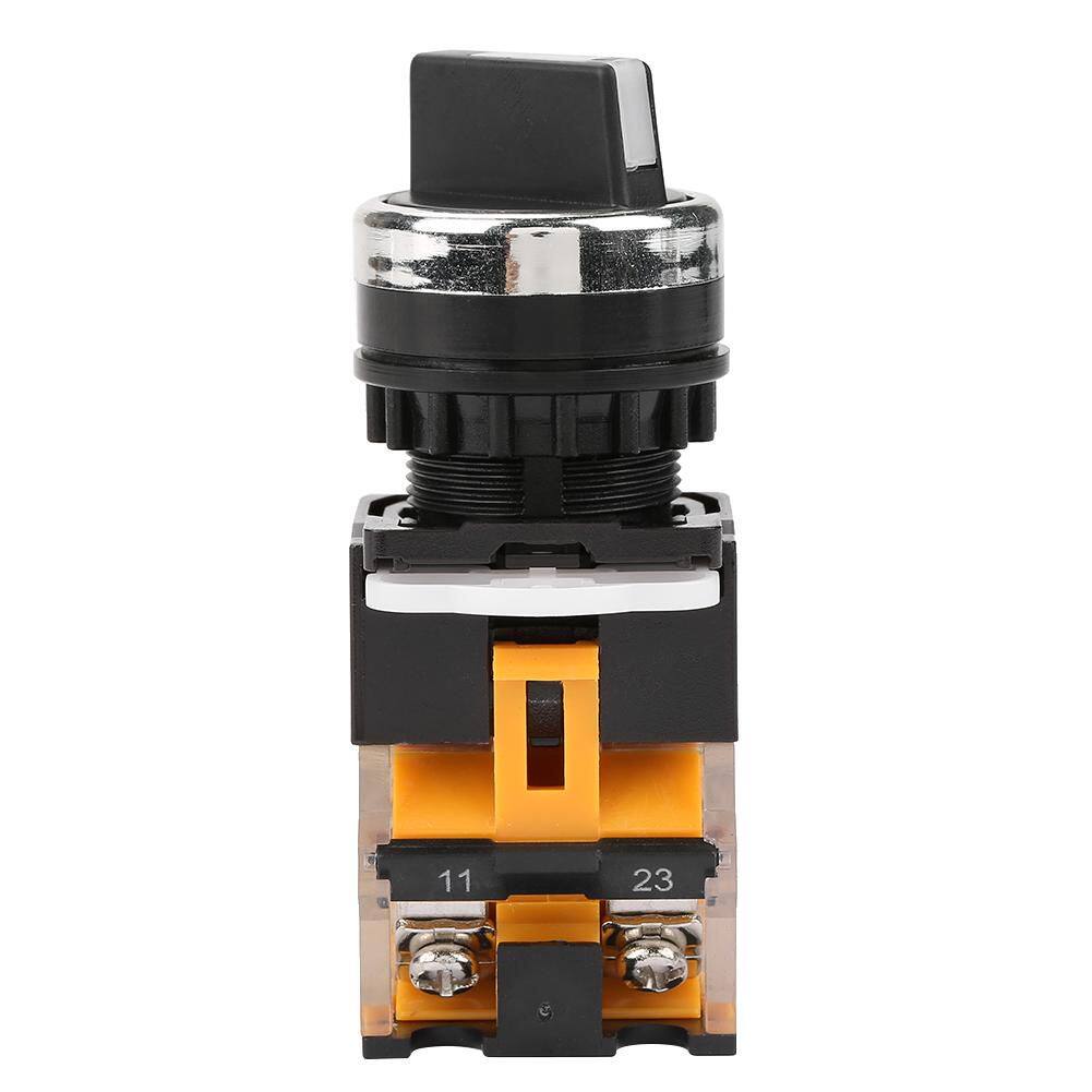 3 Position Rotary Switch 2NO Maintained Select Selector Switch Rotary Switch LA38-20X3