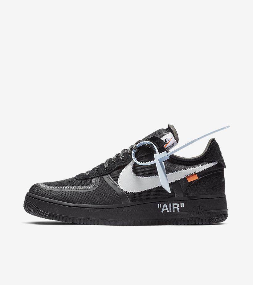 Nike_Off Putih Air_Force 1 HITAM