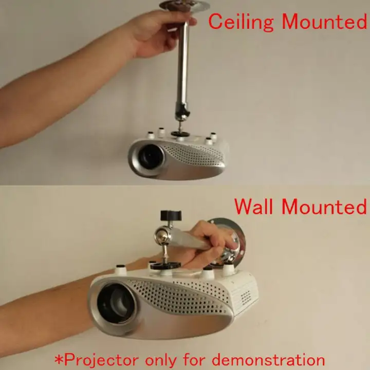 Projector Ceiling Projector Mount Stand Wall Mount Universal Lcd