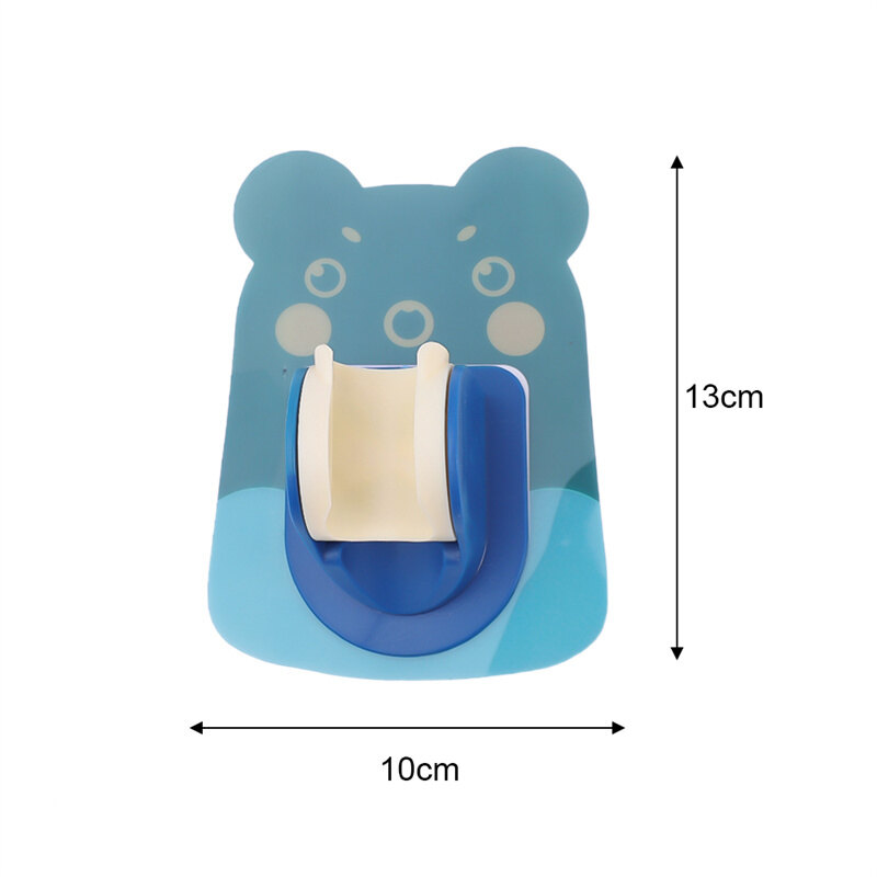 Treo Tường Dễ Thương tắm hoạt hình Chủ Có Thể Điều Chỉnh Tự Dính khung đầu vòi sen dụng cụ phòng tắm