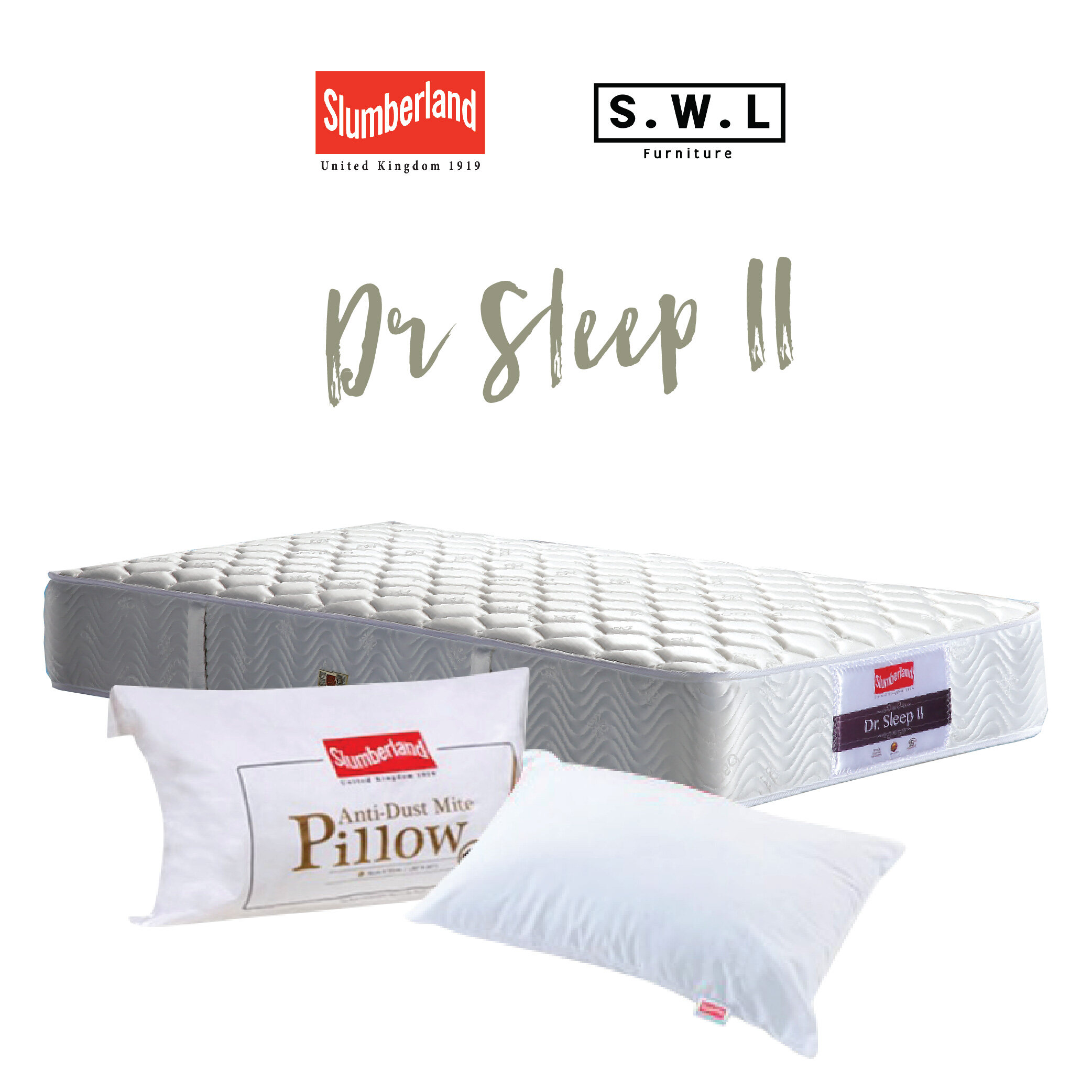 Slumberland Mattress Dr Sleep II Single Sized Mattress Delivery only in Ipoh Area Lazada