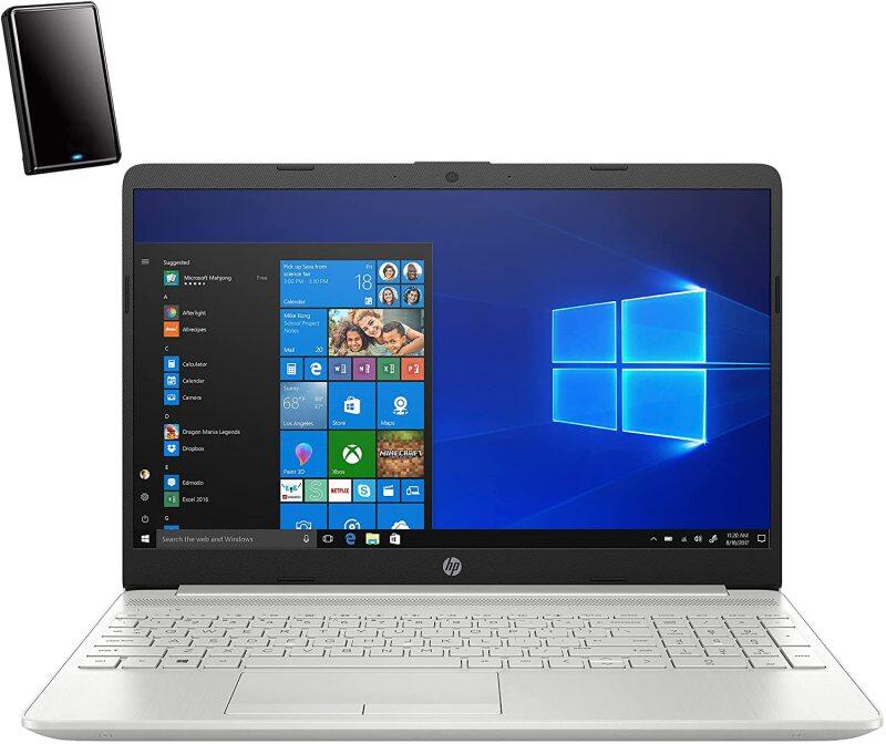 2021 HP 15 15.6 Touchscreen Laptop Computer, 11th Gen Intel Quad-Core i5-1135G7 up to 4.2GHz (Beat i7-8569U), 32GB DDR4 RAM, 2TB PCIe SSD, Backlit Keyboard, Windows 10, iPuzzle 320GB External HD Malaysia