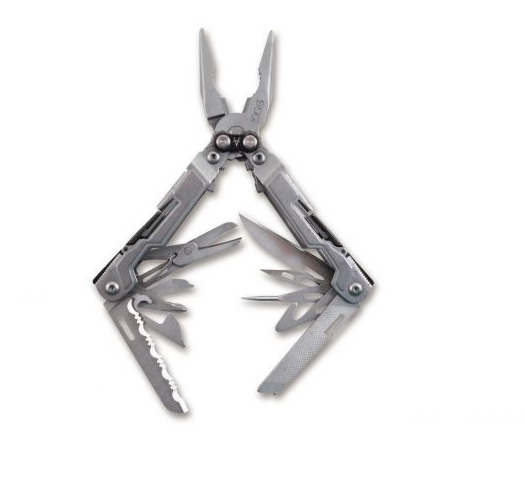 Sog pp1001 powerpint multitool pliers pocket – powerpint edc tool and compact lightweight multi tool w/ 18 multitools in multi-purpose pocket tool