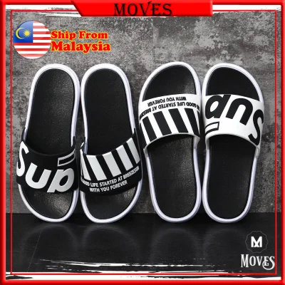MOVES MALAYSIA-Women Men Shoes Room Selipar Slippers Kasut