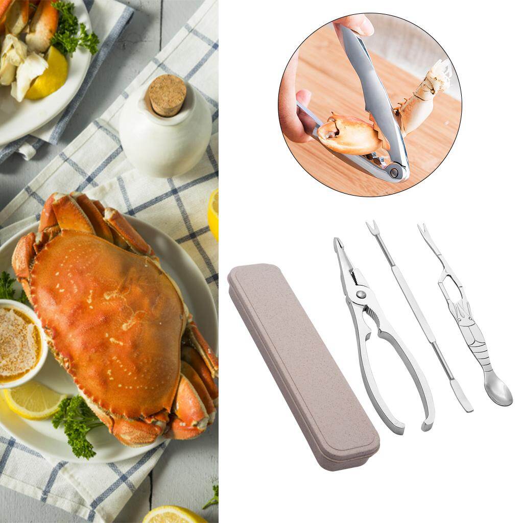 Moon Professional Seafood Tools Set Crab Leg Crackers and Tools for Kitchen
