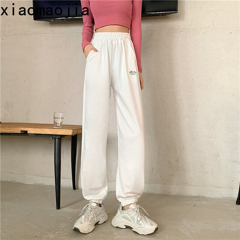 womens oversized track pants