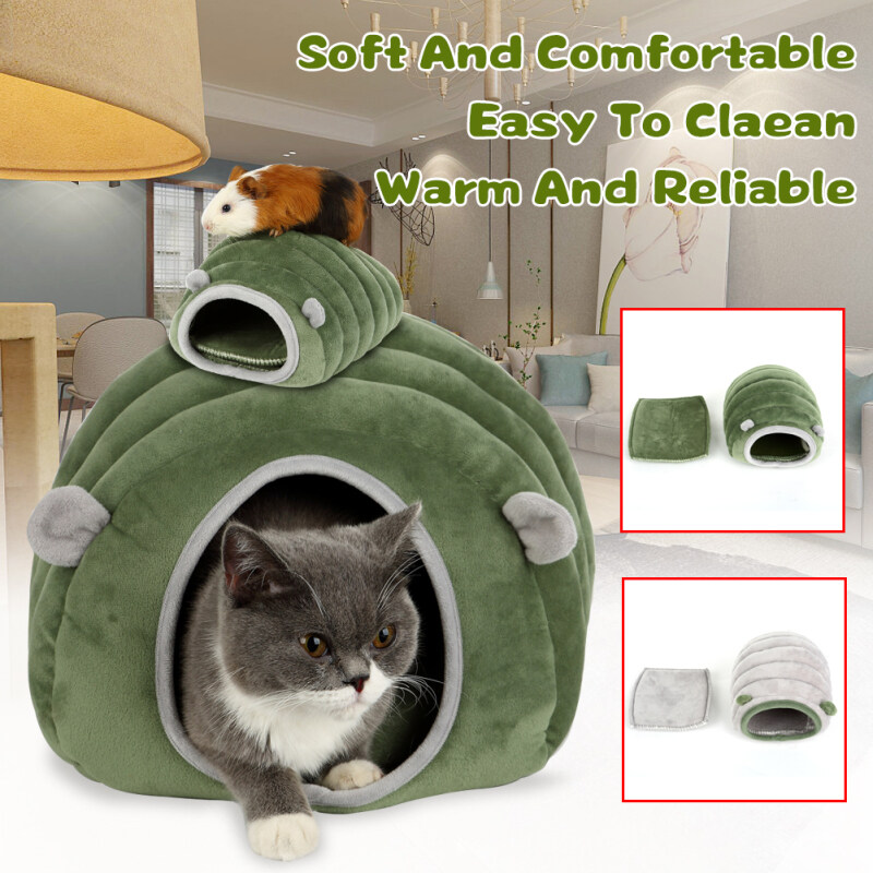 COD JS Ổ Cho Thú Cưng Hamster PP Ngủ Vải Bông Thảm Mùa Đông Mềm Mại Và Thoải Mái Tránh Xa Cái Lạnh