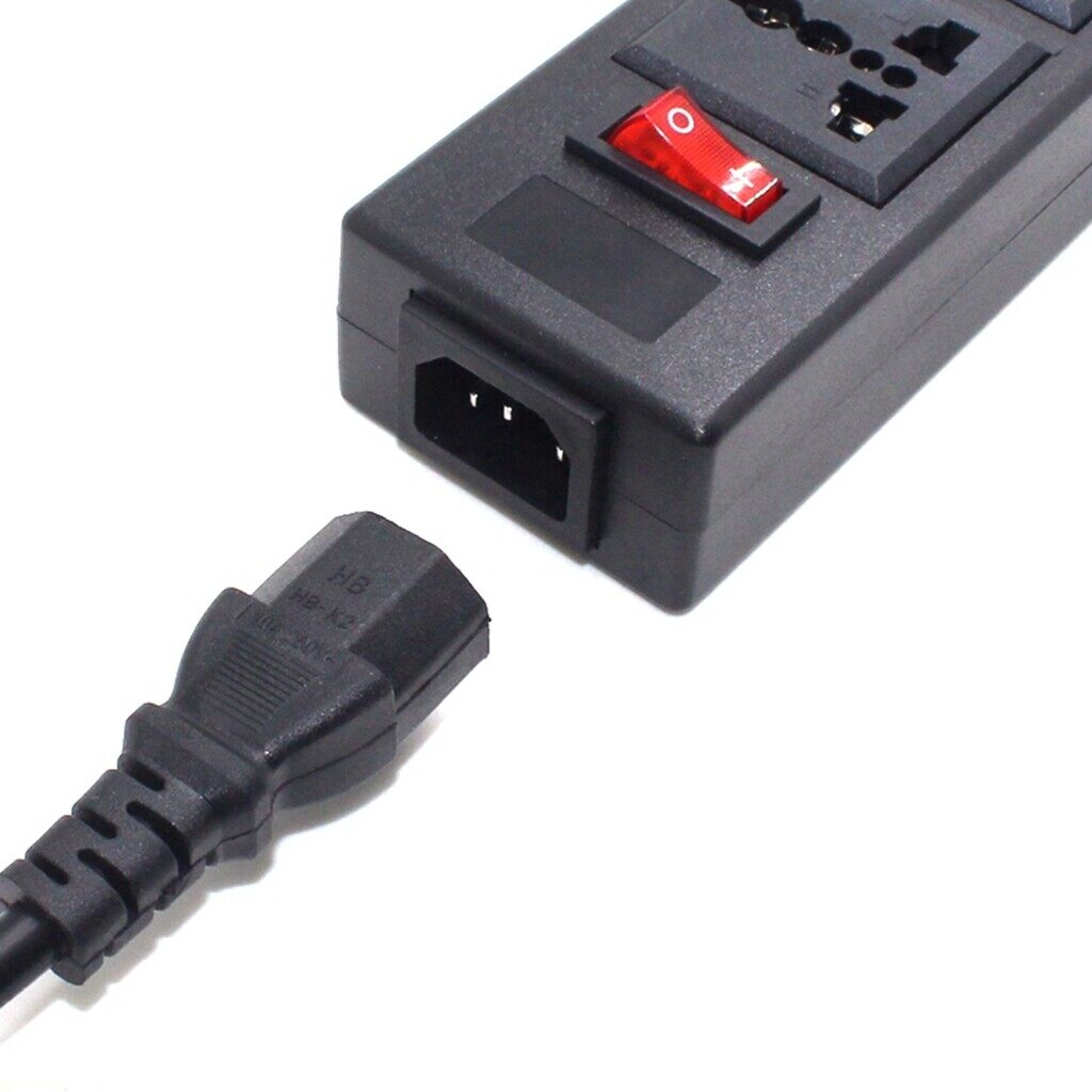 4 cách PDU ổ điện Nhiều lỗ ổ cắm đa năng mở rộng dải với bảo vệ quá tải 4 cổng cắm điện ổ cắm công tắc ngắt