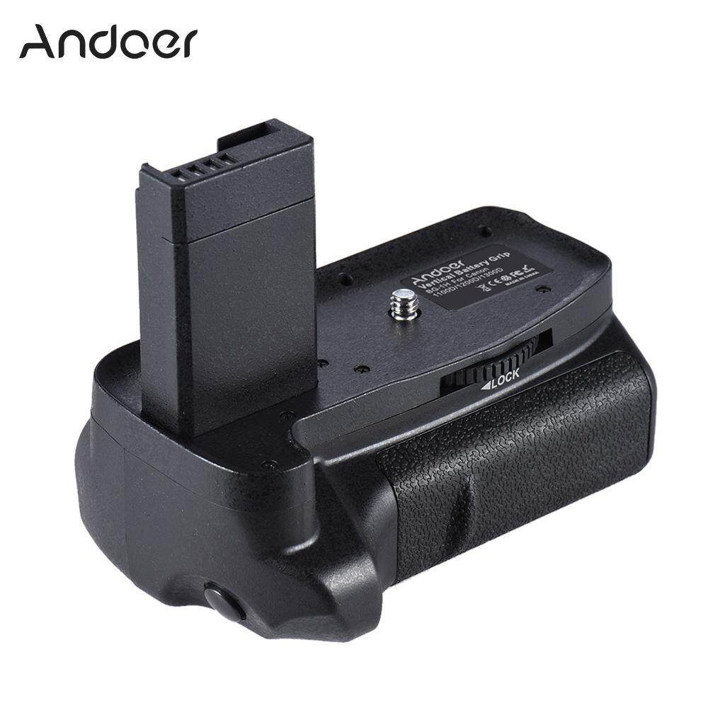 Andoer BG1H Vertical Battery Grip Compatible with 2 * LPE10 Battery