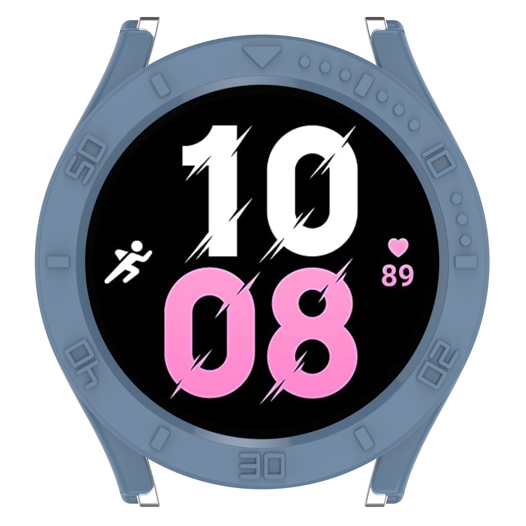 Protective Case for Samsung Galaxy Watch 4 watch 5 40mm 44mm Scale Hard PC Bumper Shell Screen Protector Cover