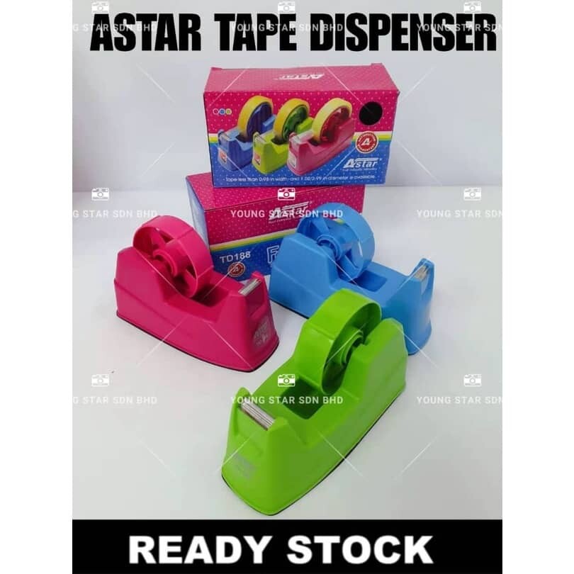 Astar Fancy Colourful Tape Dispenser TD188 Lazada