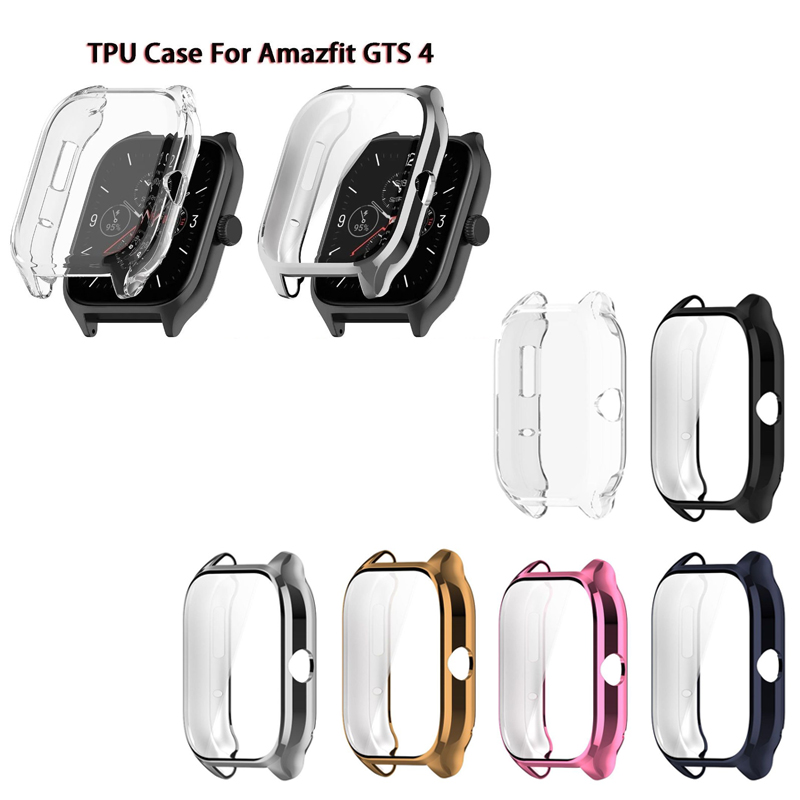 Ốp Bảo Vệ Màn Hình TPU Cho Huami Amazfit GTS4 Smartwatch Case