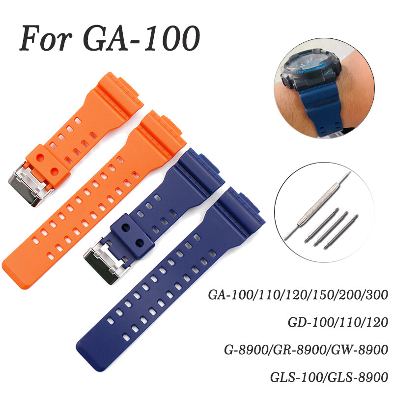 Pria Tali Jam Tangan untuk UNTUK Casio G-SHOCK GA-100/110/120/150/200/300  GD-100/110/120 G-8900/GR-8900/GW-8900 GLS-100/GLS-8900 G Shock Penggantian  Watchband Aksesoris Lazada Indonesia
