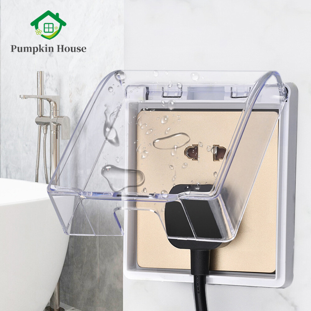 Punch-free switch socket protection cover waterproof universal wall socket dust-proof switch plate protection
