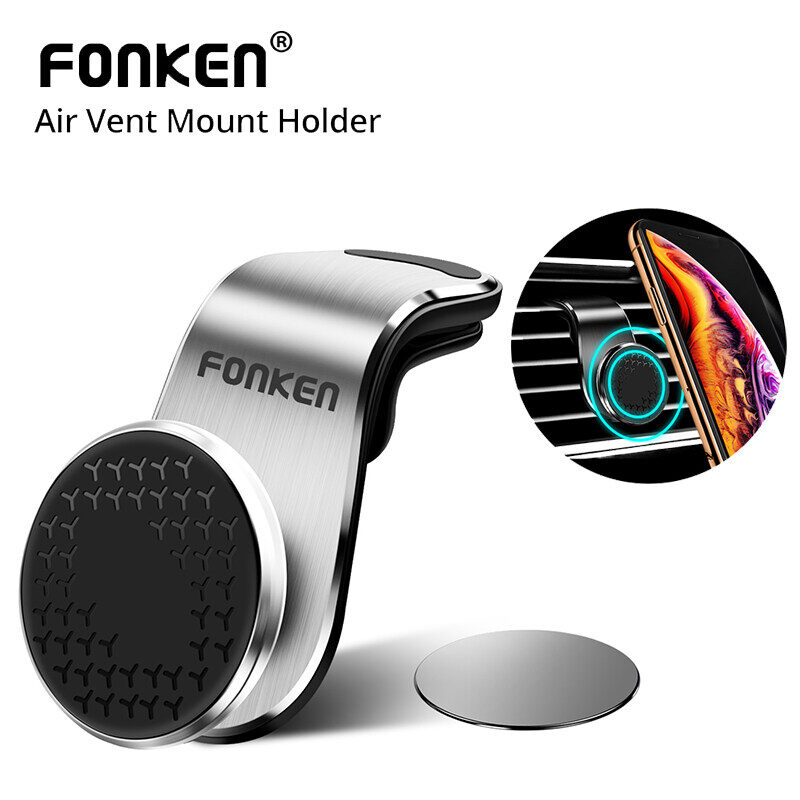 FONKEN Car Phone Holder Metal Plate Disk For Magnetic Car Phone Holder iRon Sheet For Magnet Mobile Phone Holder Car Stand Mount