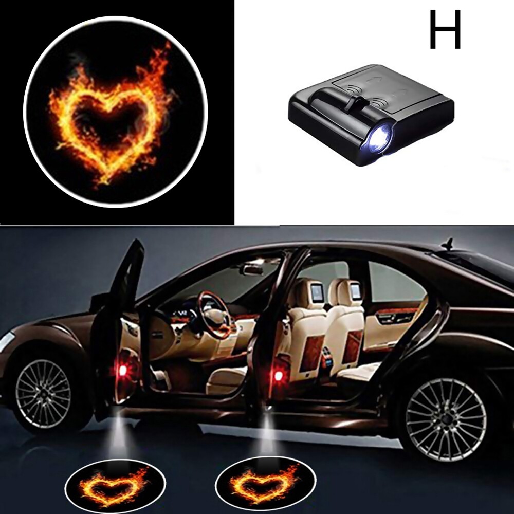 Laser Lamp Car Light Source Light Bulb Shadow Light LED Light Welcome Light Car Light Car Headlight